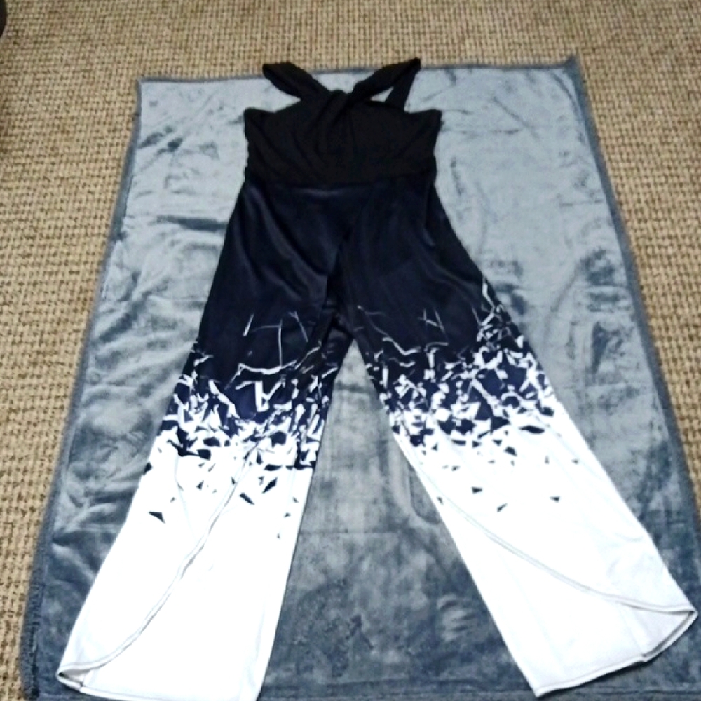 Black and White Jumpsuit